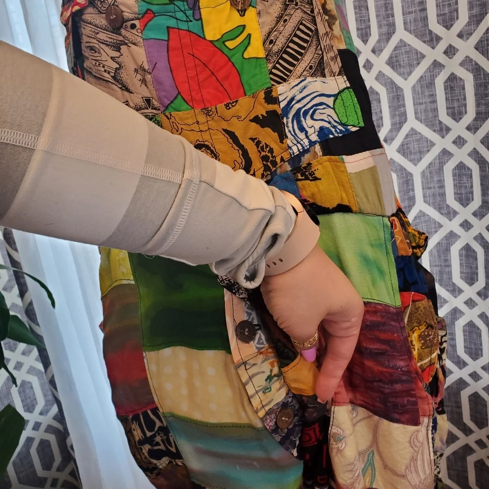 Rare Vintage Patchwork Overalls - Picture 10 of 16